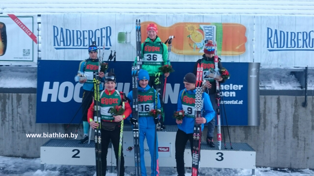 Второй этап юниорского Кубка IBU. Хохфильцен, Австрия. Результаты мужского спринта.