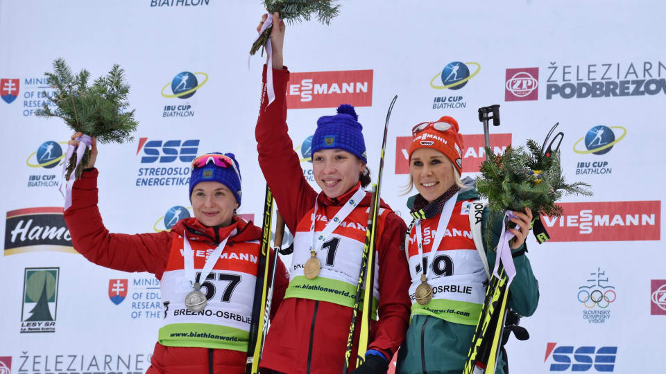 Ульяна Кайшева и Вегард Йермунсхауг выигрывают спринты на Кубке IBU