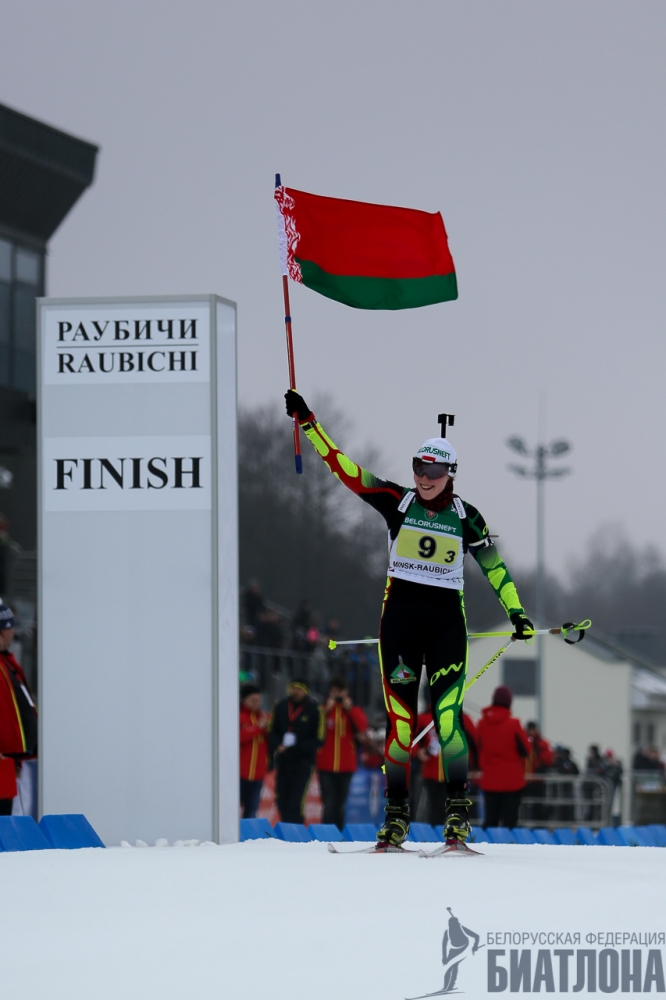 Сборная Беларуси завоевала золотую медаль в эстафете среди девушек