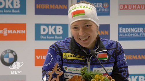 Дарья Домрачева прокомментировала выступление в гонке преследования