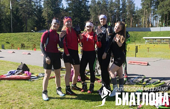 Открытые соревнования "День биатлона" прошли в Логойске