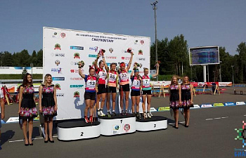 Поздравляем Динару Алимбекову с завоеванием серебряной медали чемпионата мира по летнему биатлону!