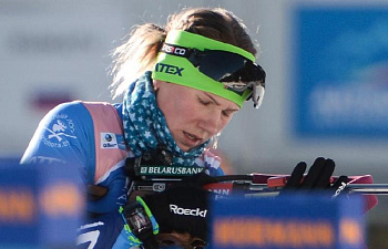 Маркета Давидова из Чехии выиграла женский спринт на 6 этапе Кубка мира в Антхольце