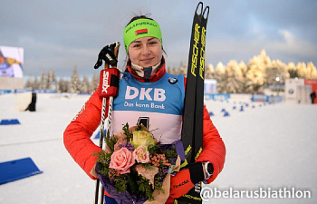 Ирина Кривко заняла 5 место в спринте на этапе Кубка мира в Оберхофе