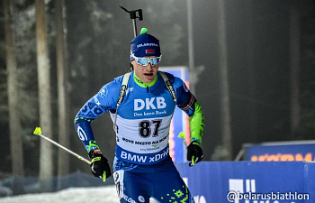 Дмитрий Лазовский прокомментировал свое выступление в спринтерской гонке на 1 этапе Кубка IBU