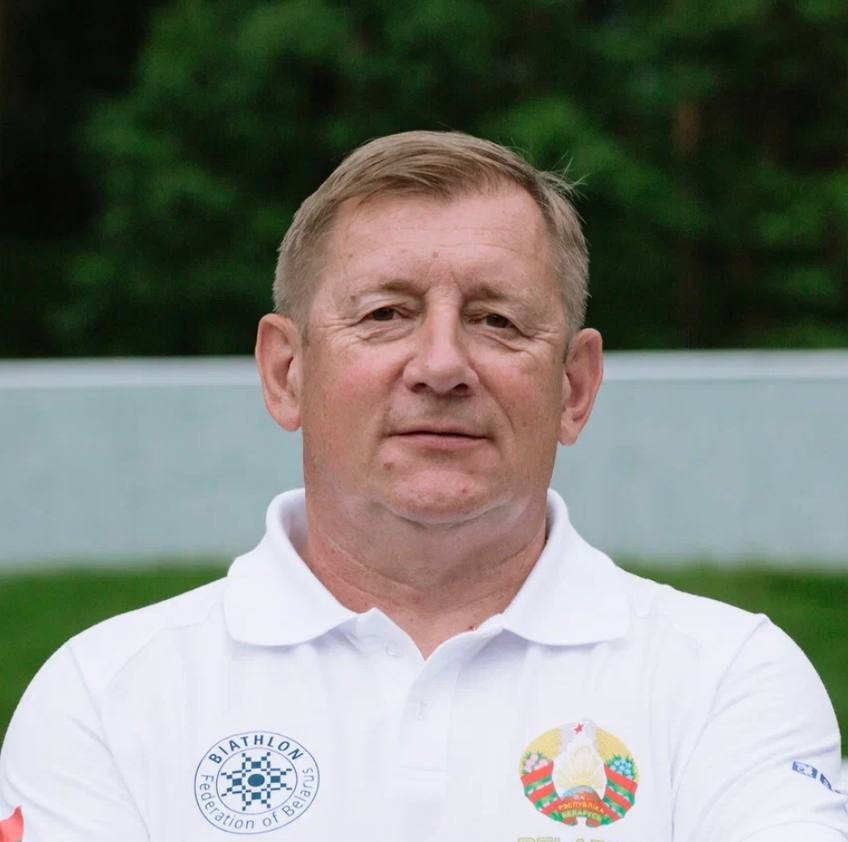 Congratulations to senior coach of women's national biathlon team of Republic of Belarus — Yuri Kaminski