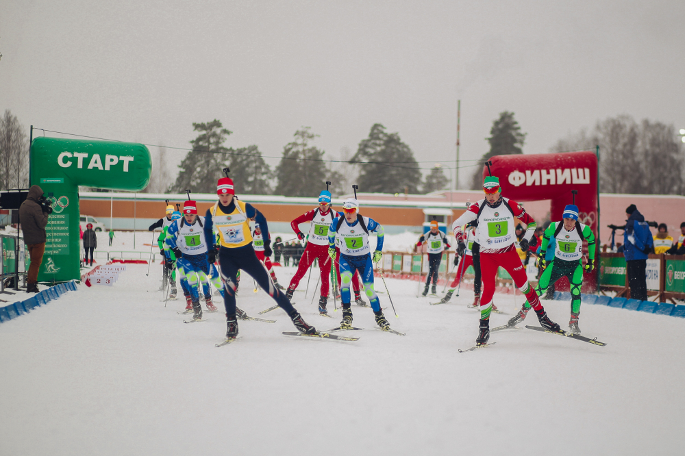 В Новополоцке завершились гонки с массовым стартом на III этапе Кубка БФБ