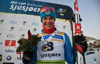 Ирина Старых победила в спринте на этапе Кубка IBU
