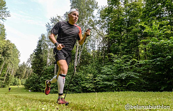 Белорусские биатлонисты продолжают подготовку к новому сезону