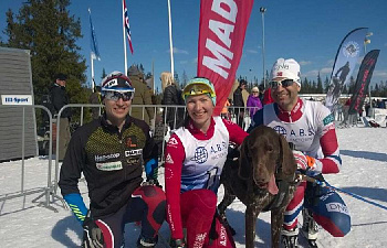 Дарья Домрачева - о лыжных гонках на собачьих упряжках